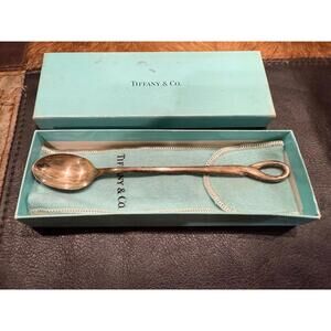 Tiffany & Co Elsa Peretti Sterling Silver Spoon 1984 Padova Baby Infant Feeding